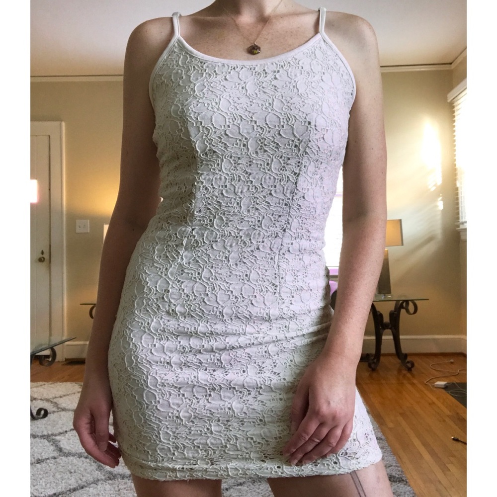Forever 21 White Lace Dress